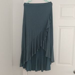 Ruffle Midi/Maxi Skirt